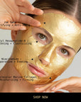 24k Gold Foil Premium Face Mask