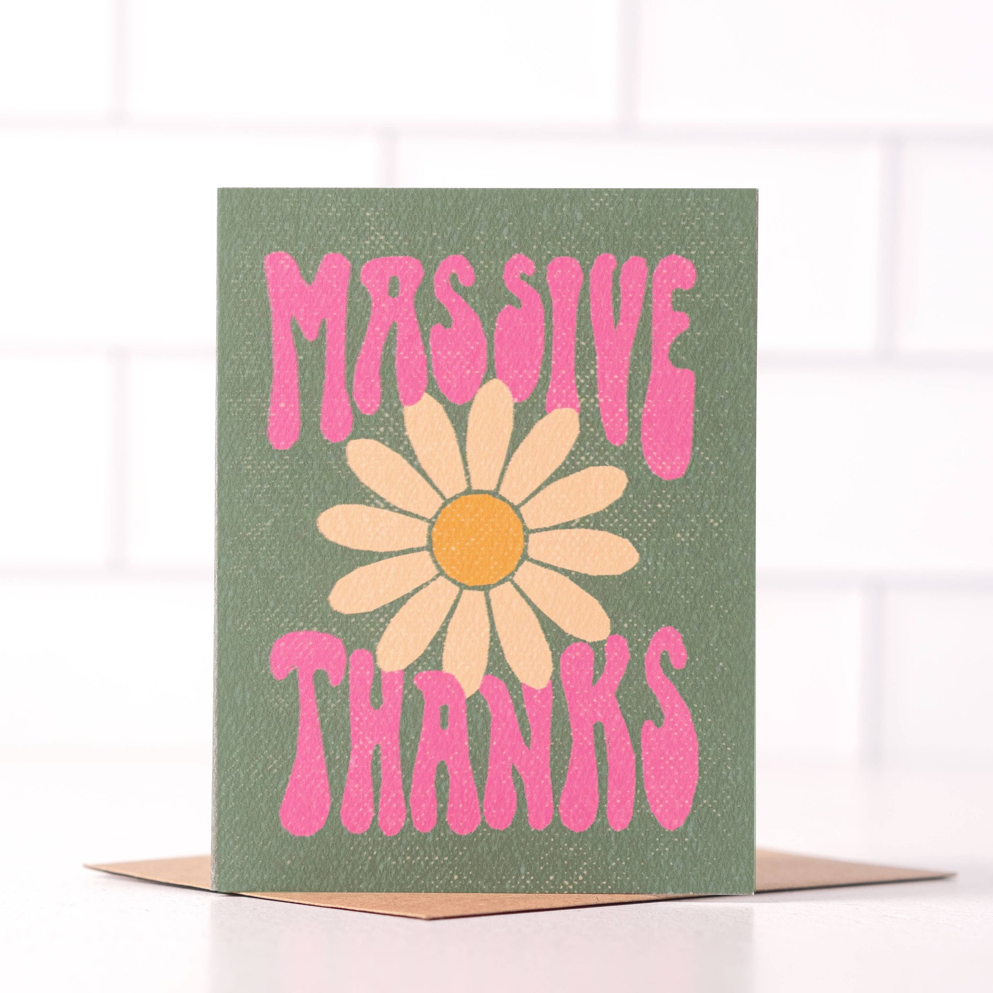 Massive Thanks - Thank You Card