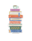 Vinyl Sticker - Book Stack