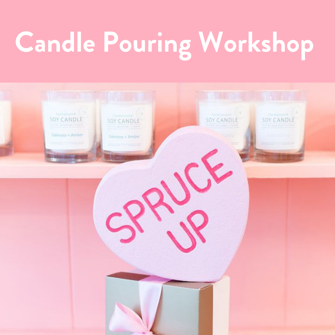 Candle Pouring Workshop Gift Certificate