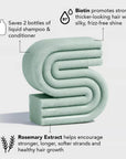 Rosemary & Biotin Volumizing Solid Shampoo