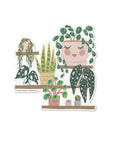 Vinyl Sticker - Plant Wall