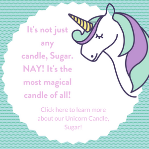Unicorn Tale Candle | A Candle for the Win | Sugar + Spruce