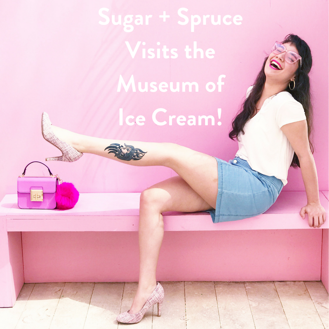 Sugar + Spruce Visits the Museum of Ice Cream!