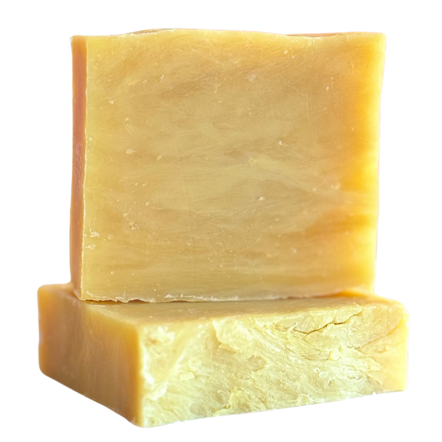 Orange Spearmint Soap Bar - All Natural w/ Goats Milk