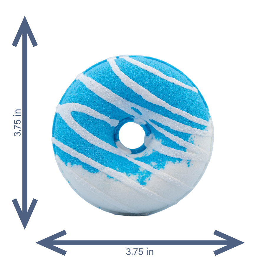 Donut Shaped Bath Bomb - Blueberry Muffin