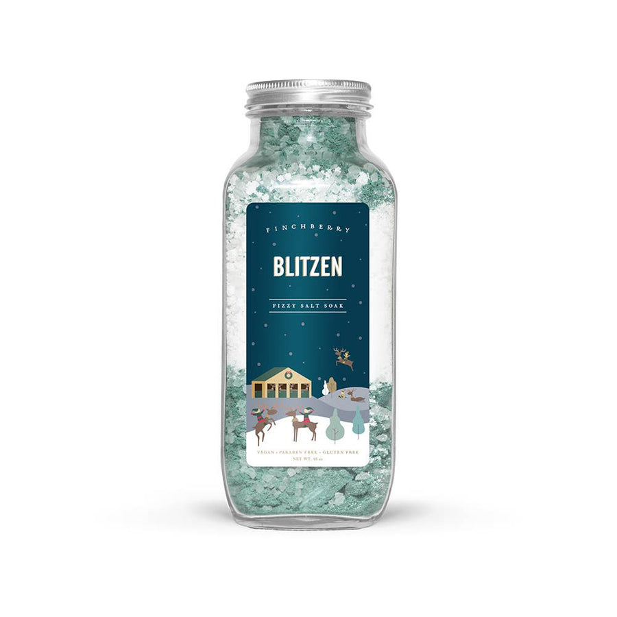 Blitzen Fizzy Salt Soak - Holiday