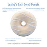 Donut Shaped Bath Bomb - Vanilla Buttercream