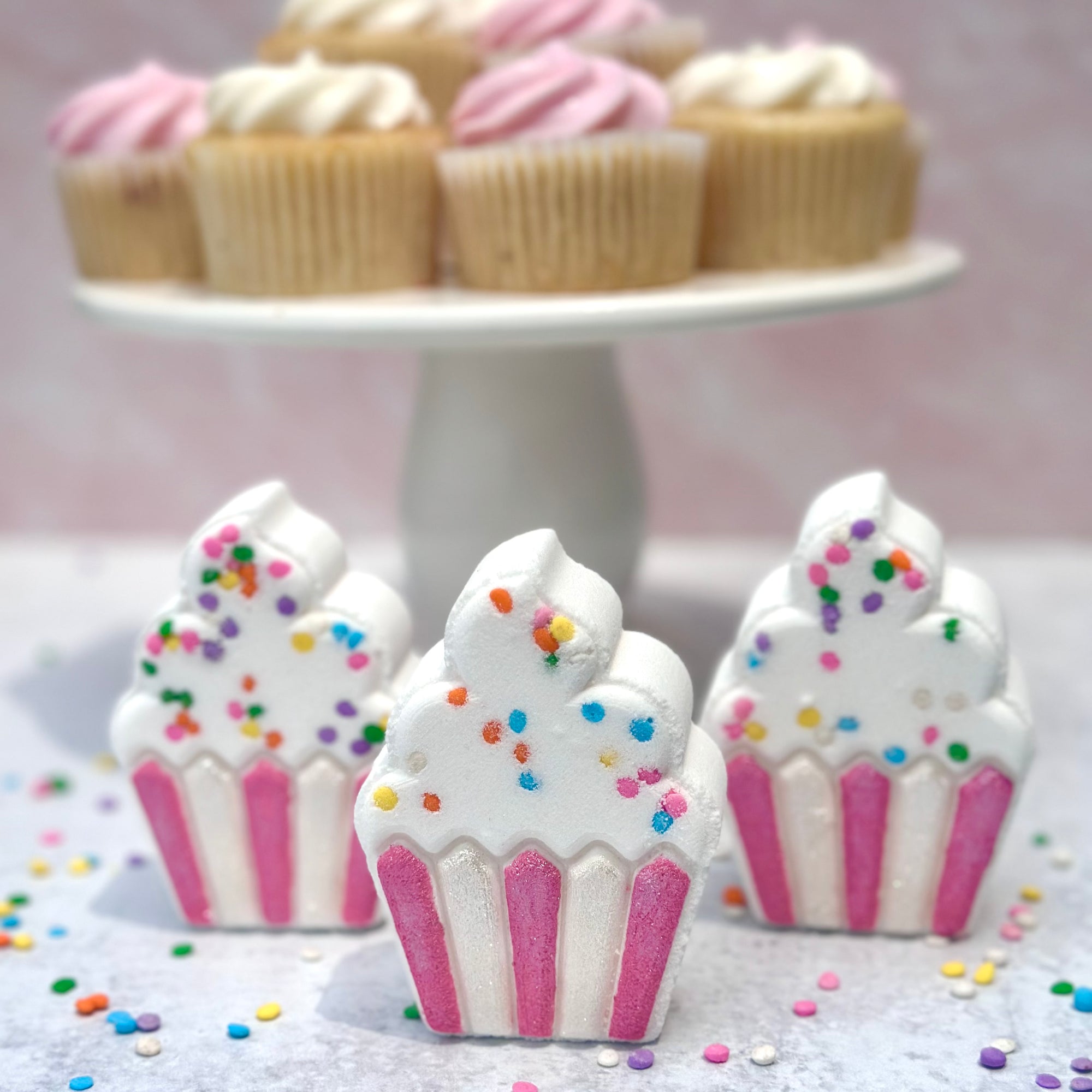 Birthday Bash Cupcake Bath Bomb - Celebration Series
