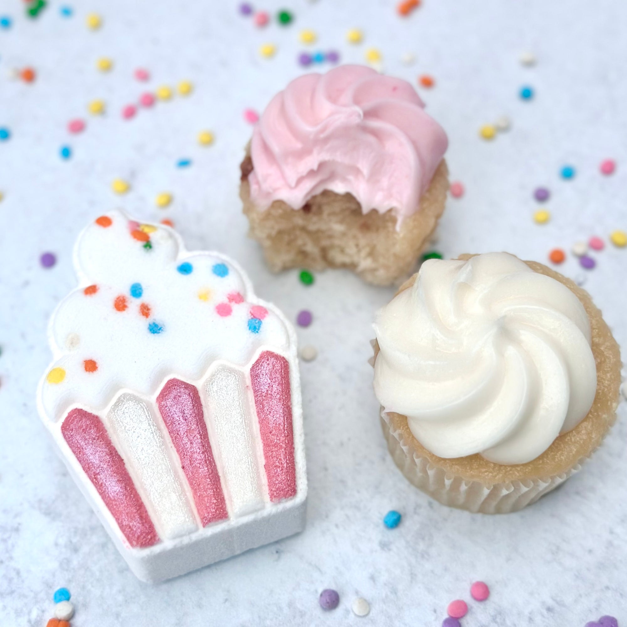 Birthday Bash Cupcake Bath Bomb - Celebration Series