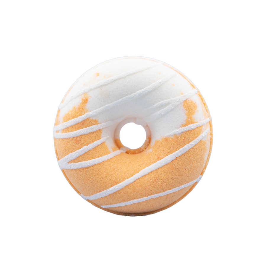 Donut Shaped Bath Bomb - Orange Creamsicle