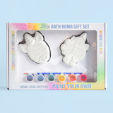 Paint Your Own Bath Bomb Gift Set - Unicorn & Unicorn Tail