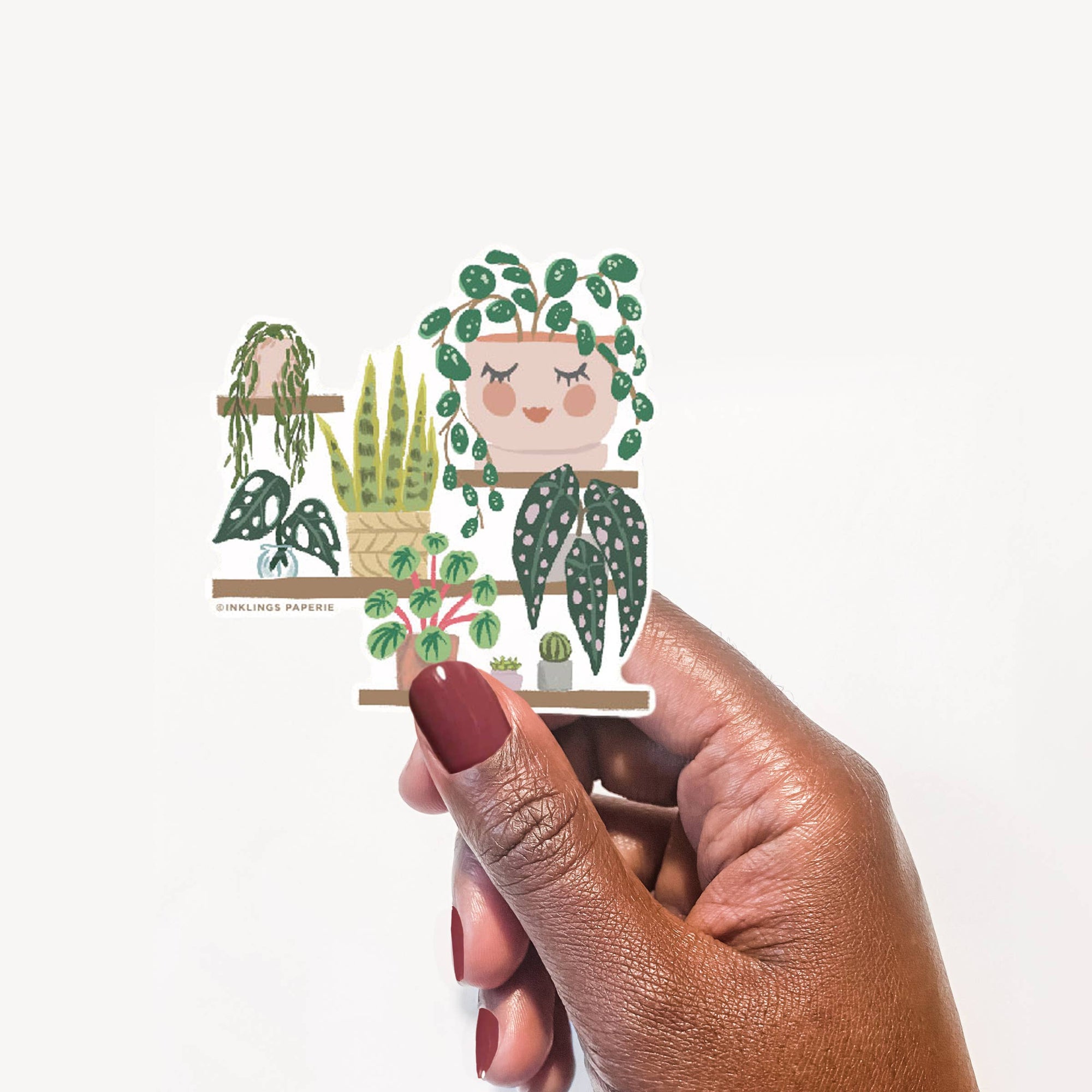 Vinyl Sticker - Plant Wall