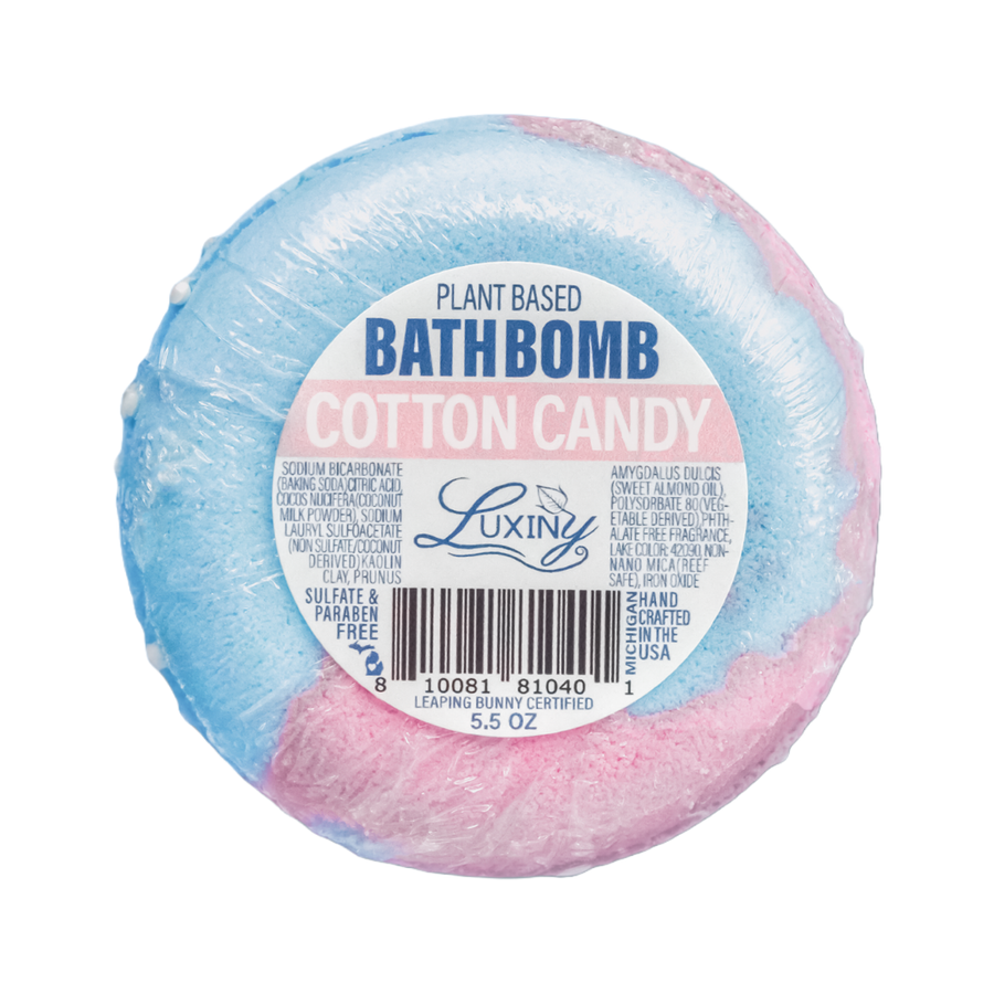 Donut Shaped Bath Bomb - Cotton Candy