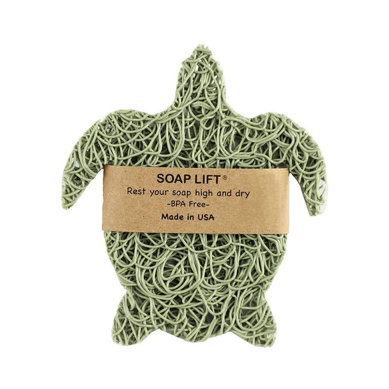 Sea Turtle Soap Lift Soap Saver - Sage