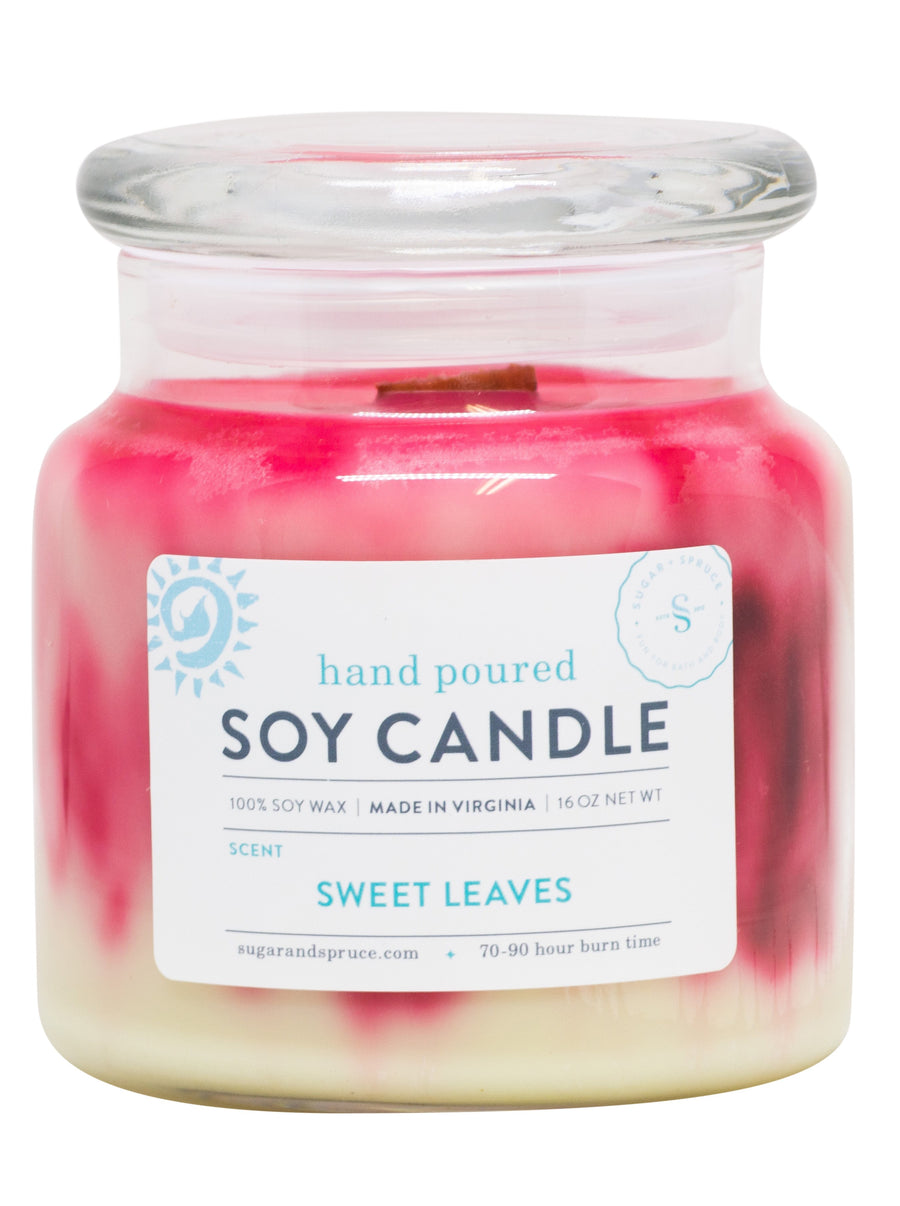 Sweet Leaves Candle Large - Fall Edition