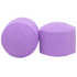 Two purple shower fizzy tablets designed to release fragrance when placed in the shower.