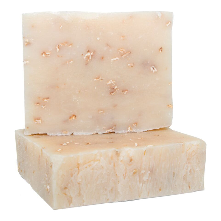 Unscented Oatmeal Soap Bar - with Goats Milk & All Natural